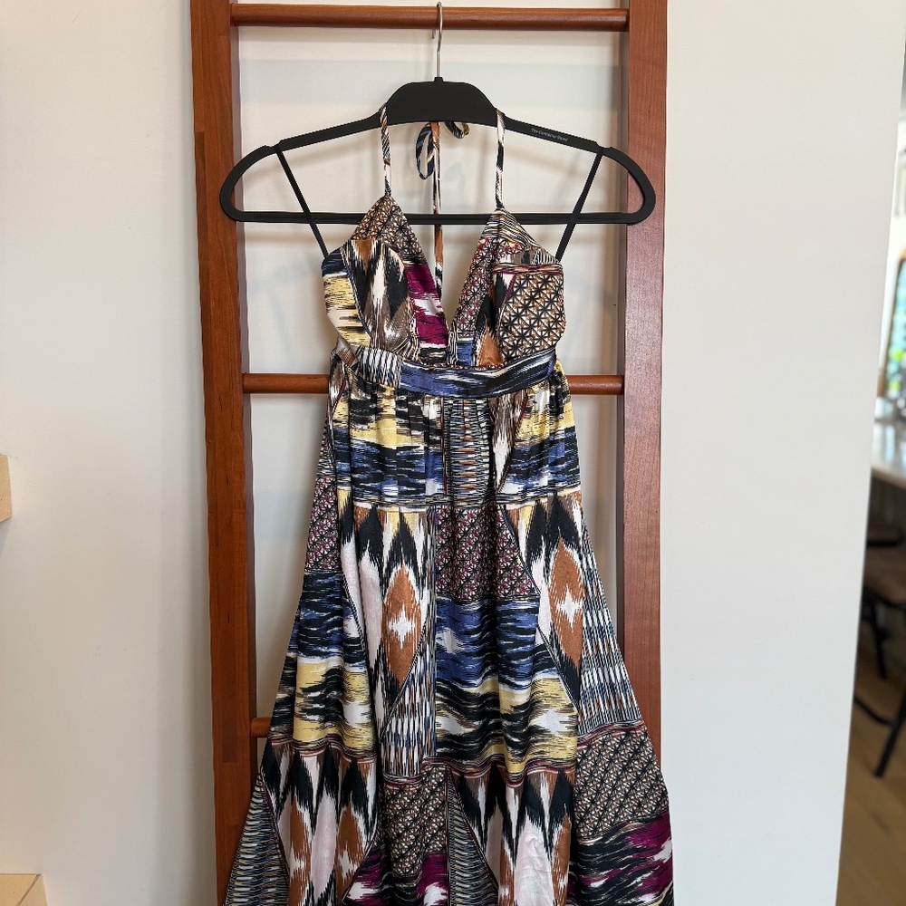 H&M Resort Maxi Dress – Multicolor – Size 4